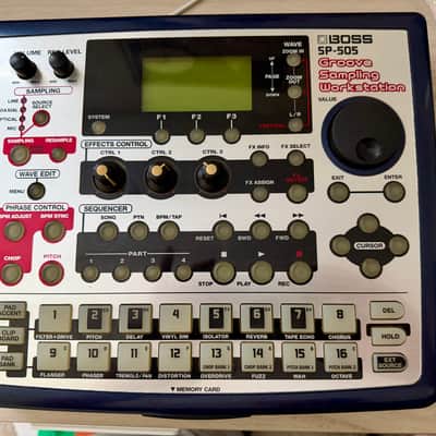 Boss SP-505 Groove Sampling Workstation 2000s - Silver