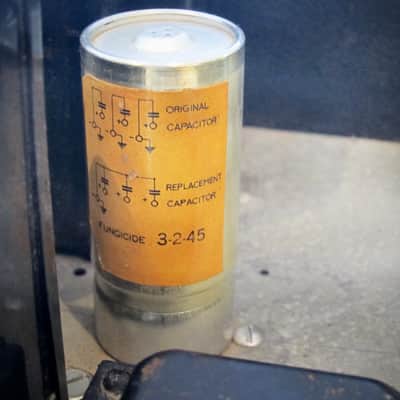 Western Electric Tube Vintage Amp Mono Power Amp Super Rare (2) Raytheon 2A3s Circa-1940s-Black Face Wooden Sides image 18