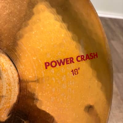 Paiste 3000 18” Reflector Power Crash *VIDEO* 1628g 1988-1995 image 3