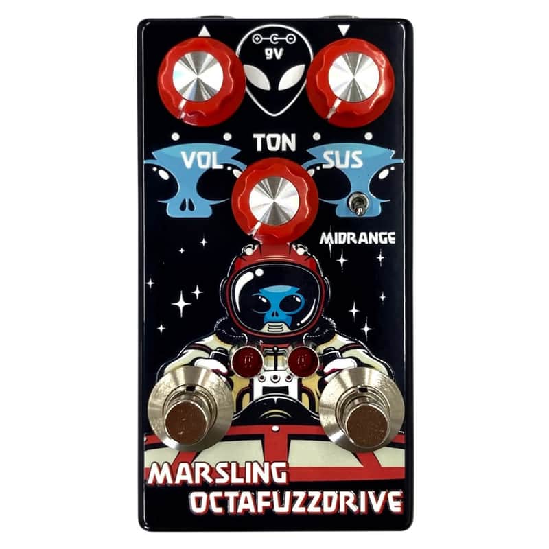 New/Sealed Interstellar Audio Machines Marsling Octafuzzdrive - Black Graphic image 1