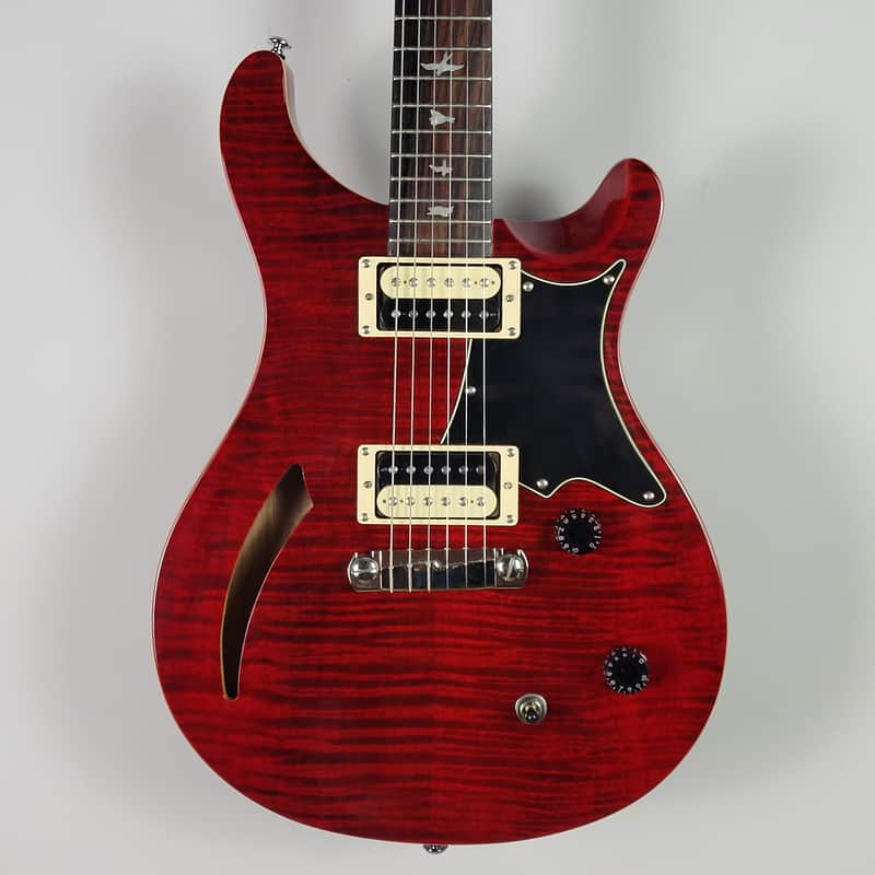 PRS SE Custom 22 Semi-Hollow - Red With Seymour Duncan '59 Pickups