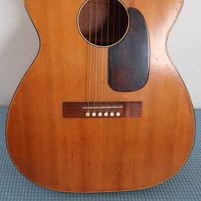 Vintage 1960s Harmony H162 Concert 5105 H165 All Mahogany Guitar Low Action Playable Beautiful Binding Nice Patina Very Clean image 7