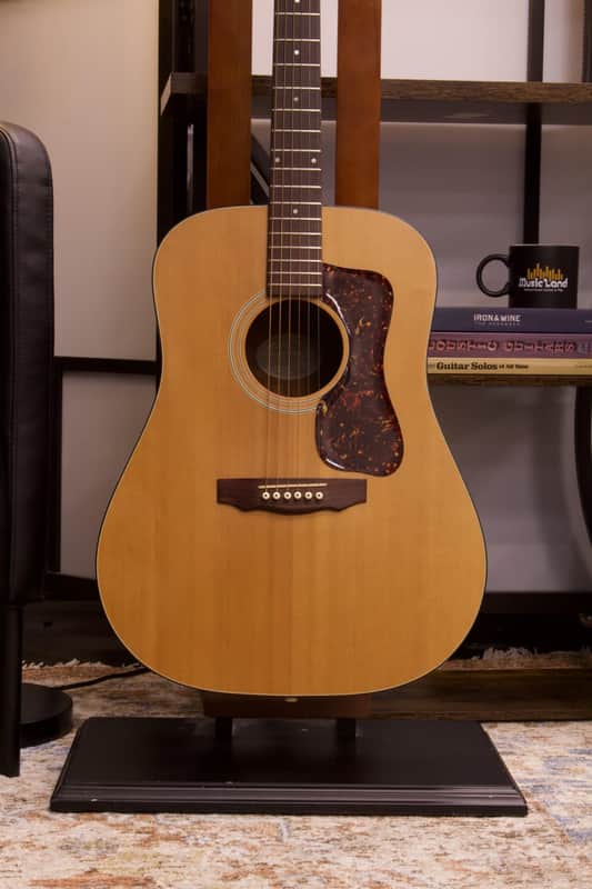 Used Guild D4 NT Acoustic Guitar, Natural w/ Case | Reverb