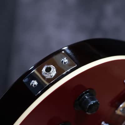 Danelectro '58 Longhorn Bass Red Hot Semi-Hollow Body 4-String Electric Bass image 17