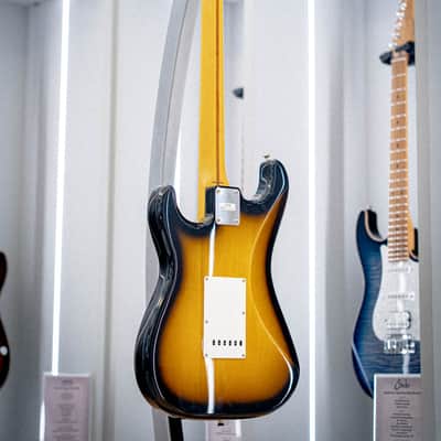 Fender Japan JV Modified 50s Strato MN 2TS HSS image 9