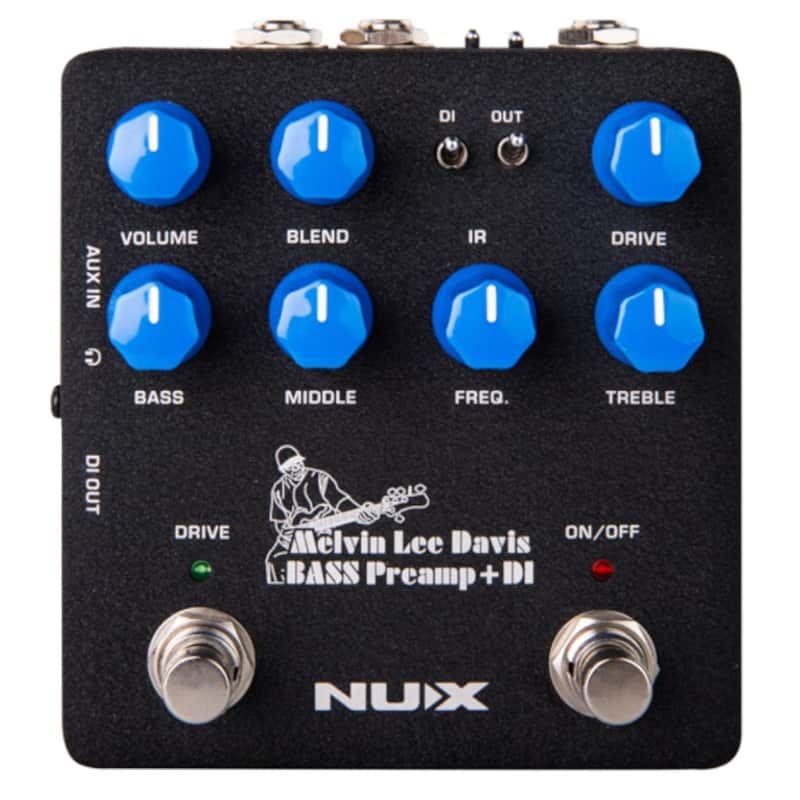 NuX NBP-5 Melvin Lee Davis Signature Bass Preamp + DI 2020 image 1