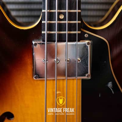 Gibson EB-2 1967 - Sunburst image 4