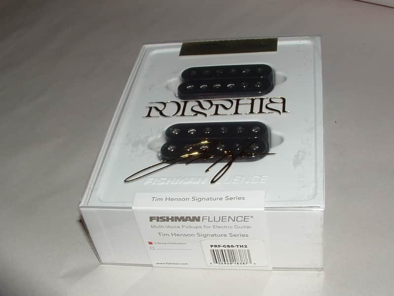 Fishman Tim Henson Signature Fluence Humbucker Set (Black) New with Warranty image 1
