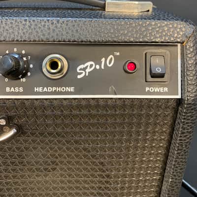 Squier SP10 1x6" 10w Guitar Combo Amp 2010s - Black image 6