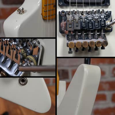 Kramer USA Voyager Imperial White 1983 w/Hard Shell Case image 17