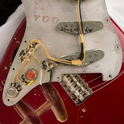 Fender Certified Vintage™ 1965 Stratocaster Candy Apple Red image 7