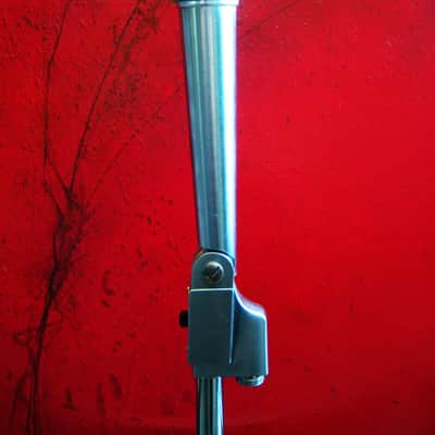 Vintage 1960's Calrad DM63 dynamic omni-directional microphone Dual Z / Hi Z harp mic w cable Olson Lafayette image 8