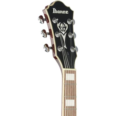 Ibanez GB10EMAA George Benson Signature Hollow Body Guitar - Antique Amber image 8