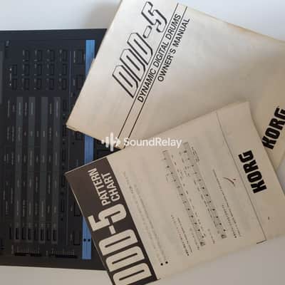 Korg DDD-5 - Drum Machine 80s - Manual Included - Tested image 12