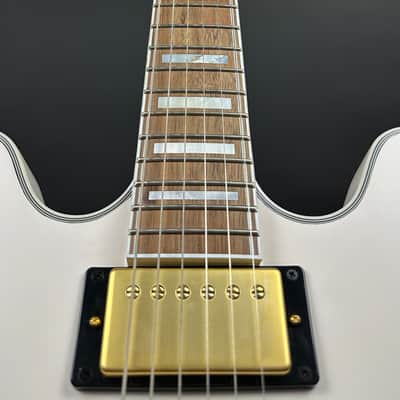 Epiphone Emily Wolfe Sheraton - Aged Bone White w/case image 3