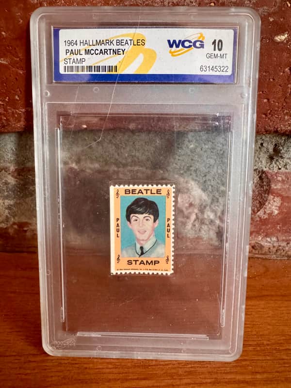 The Beatles Paul McCartney Collectors Stamp 1964 image 1