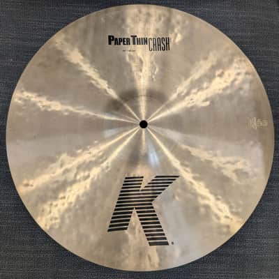Zildjian 18" K Series Paper Thin Crash Cymbal 2023 - Present - Traditional image 2
