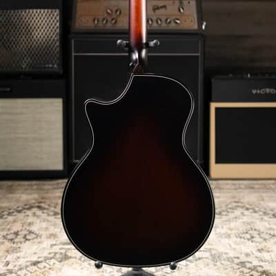 Taylor Next Generation Builder's Edition 324ce Grand Auditorium Acoustic/Electric Guitar - Tobacco Kona Burst with Hardshell Case image 7