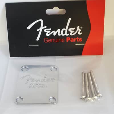 4 bolt American Series Bass Neck Plate image 2