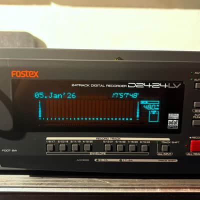 Fostex D2424LV 24 Track Digital Recorder + 2 Drives image 2