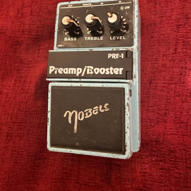 1990s Nobels PRE-1 Preamp / Booster Blue
