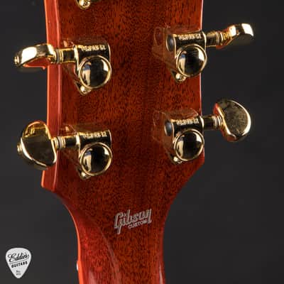 Gibson Custom Shop Made 2 Measure Les Paul Custom Figured Orange Widow 9.14 #CS600373 image 8