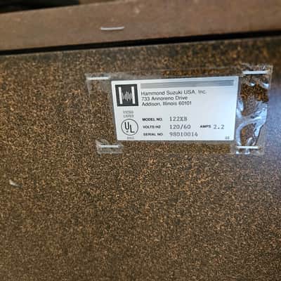 Hammond Hammond XB-3 Digital Organ & Leslie 122XB Speaker Package - Local Pickup 1998 - Walnut image 4
