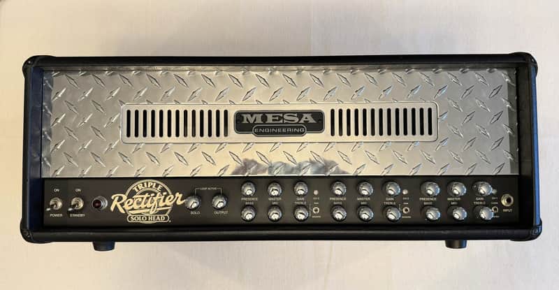 Mesa Boogie Triple Rectifier Solo Head 3-Channel 150-Watt Guitar Amp Head 2000 - 2009 - Various image 1