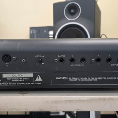 Korg M1 EX with Blue LCD upgrade & Gig Bag image 7