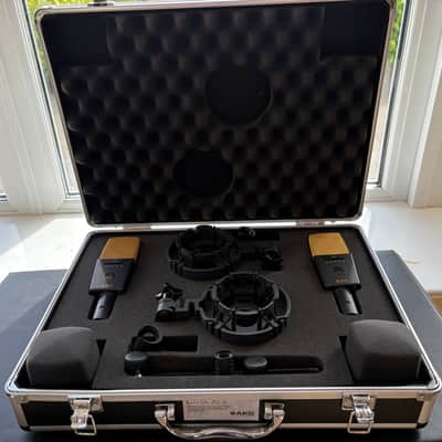 AKG C414 XLII/ST Stereo Matched Pair 2010s - Black image 3
