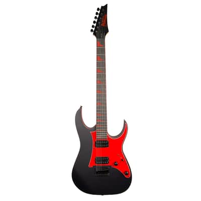 Ibanez GRG131DX RG Gio Black Flat Electric Guitar image 2