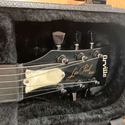 Orville Joe Perry Signature Les Paul Model 1996 Black Burst with Gibson modern case. image 5