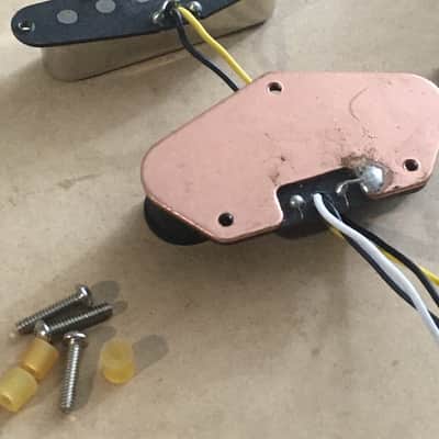 Fender Classic Vibe Squier Electric Guitar Pickups Custom Tele Neck Bridge Pups image 13