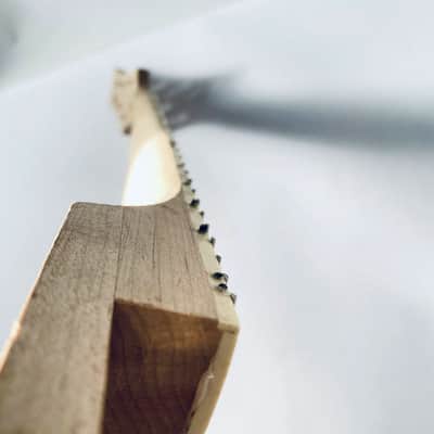 Maple Wood Guitar Neck, 24 Frets Rosewood Fretboard image 18