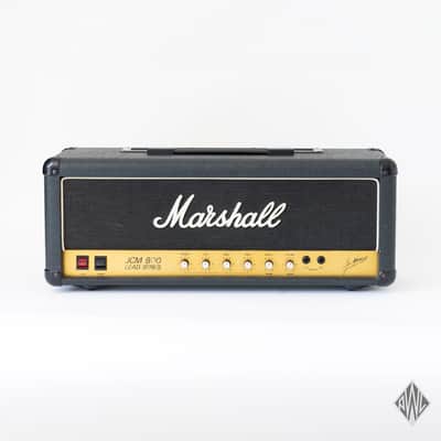 1984 Marshall JCM 800 Lead Series Model 2203 100-Watt Master Volume Head With Road Case image 2