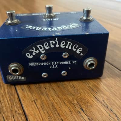 Prescription Electronics, Inc. U.S.A. Experience Octave Fuzz Pedal - Blue Original 90s image 7