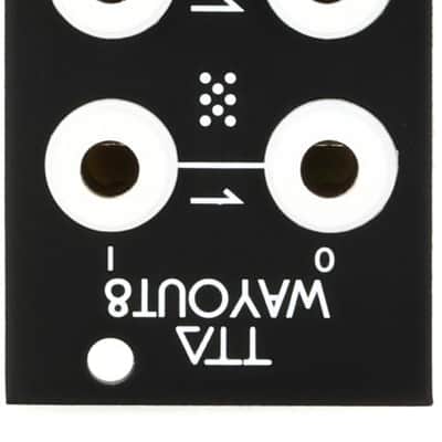 Tiptop Audio WayOut8 Eurorack Patchbay Module - Black image 1