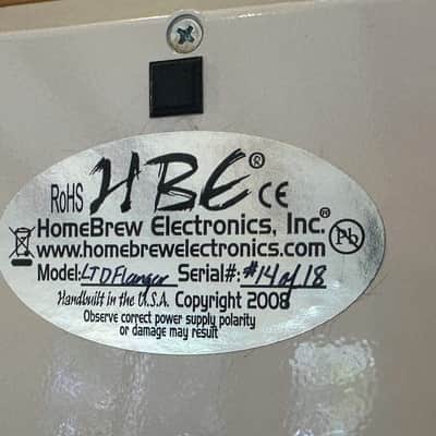 Homebrew Electronics HBE Frost Bite Flanger – Handwired #14/18 by Joel Weaver – Mint w/ Box & PSU – RARE BBD Analog image 3