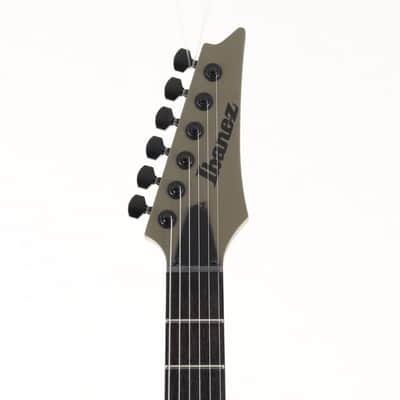 Ibanez RG6HSHFX J-Line Khaki Metallic Flat Ibanez Made in Japan [F2413201] (06/01) image 10