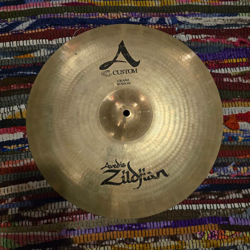 Zildjian 16" A Custom Crash Cymbal image 1