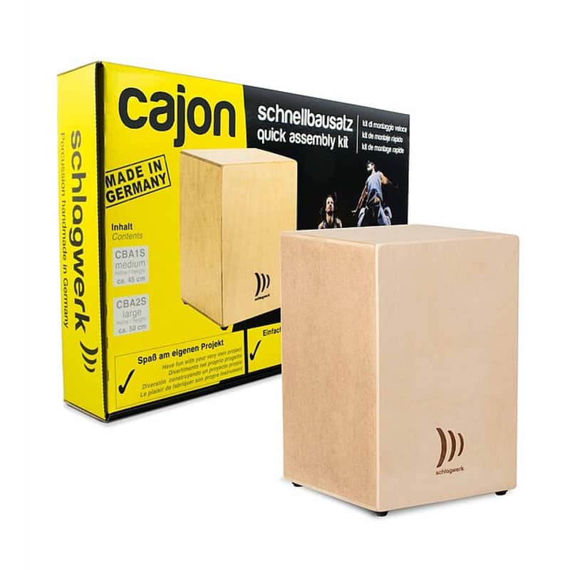 SCHLAGWERK CBA10S (CBA1S) Cajon Schnellbausatz natur image 1