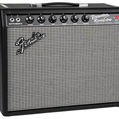 Fender '65 Princeton Reverb Amplifier w/ Cover & Footswitch image 2