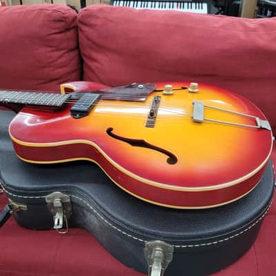 Gibson ES-125TC 1962 with Case - Sunburst image 5