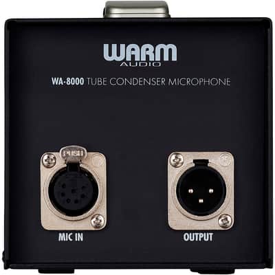 New - Warm Audio WA-8000 Large Diaphragm Tube Condenser Microphone Black image 6