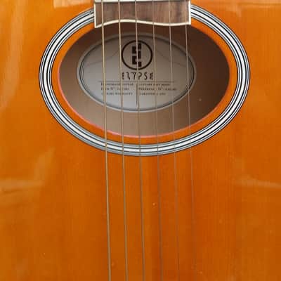 ELYPSE Electro acoustic folk cutaway + original Gigbag 2000 image 6