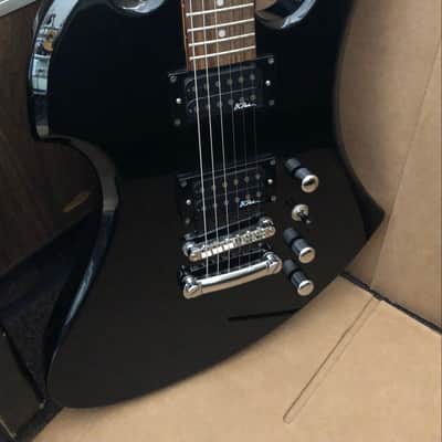 B.C. Rich Platinum Series Mockingbird 2002 - Gloss Black - Korea image 6