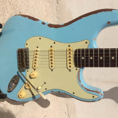 Stratocaster replica CITES Certified Brazilian Rosewood fingerboard image 1
