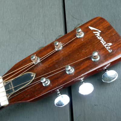 Morales MF-120 000 size falk guitar '70 Natural | Reverb