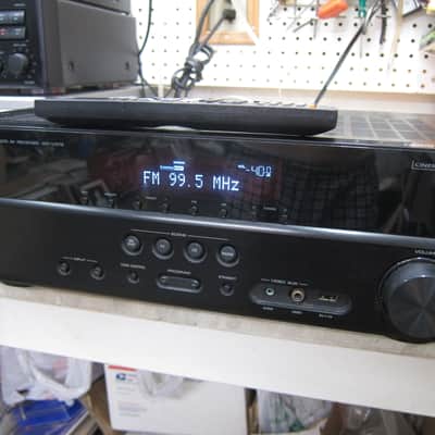Yamaha RX-V375 Home Theater Receiver 5.1, 500 watts, Remote Control, Ex Sound, 3 HDMI Inputs, NICEI H Black image 1