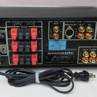 MARANTZ 3200 PRE AMPLIFIER / PREAMP +NEW GOLD CONNECTORS FULLY SERVICED RECAPPED image 11